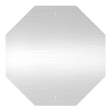 Octagon Aluminum Sign Blank